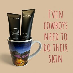 Mary Kay MK Men Cleanser and Moisturizer Set - Black